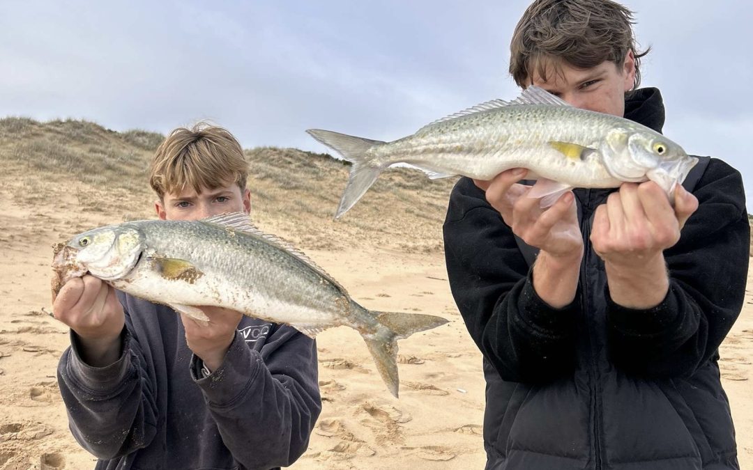 VIC  June 2025  Salmon Spin at Gunnamatta!