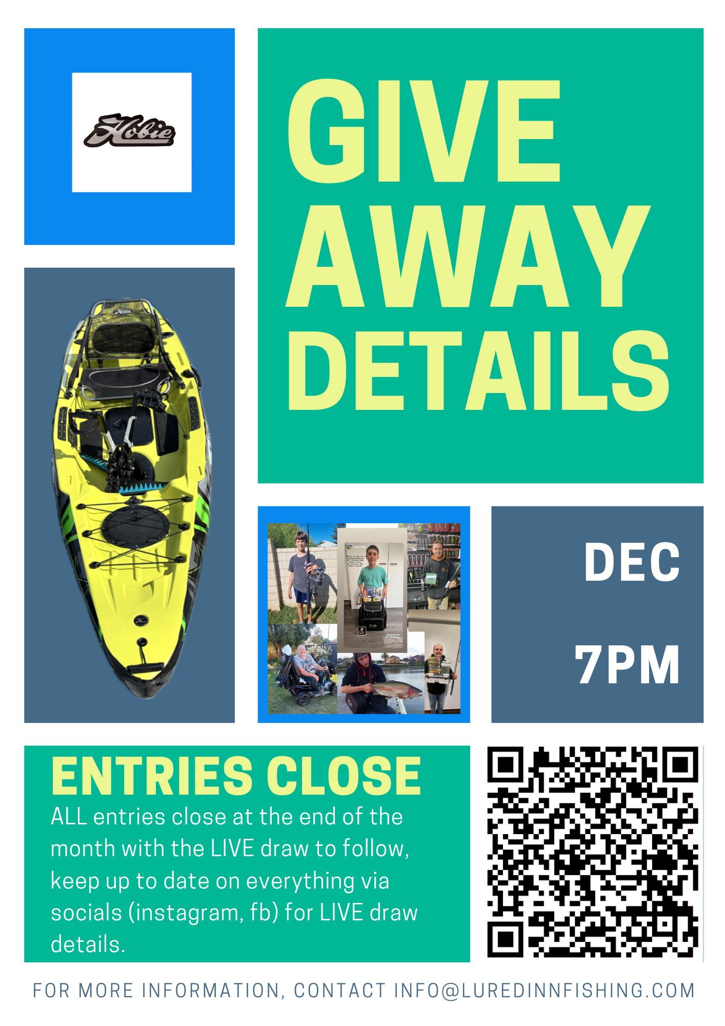 GIVE AWAY DETAILS